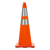 RC900D-5/6 GRIP HEAVY DUTY BLACK BASE PVC TRAFFIC CONE 