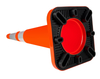 RC900D-3 36" SOLID FLOWING ORANGE PVC TRAFFIC CONE