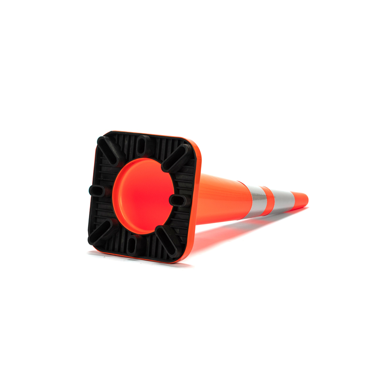 RC900D-4 36" SOLID FLOWING ORANGE PVC TRAFFIC CONE