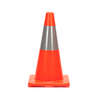 RC450A-3 HEAVY DUTY SOLID ORANGE PVC TRAFFIC CONE