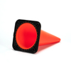 RC700B-2 HEAVY DUTY BLACK BASE PVC CONE