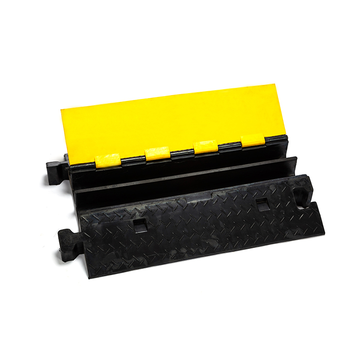 CP-2HD HEAVY DUTY RUBBER CABLE PROTECTOR RAMP / CABLE GUARD