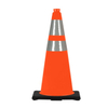 RC900G-2 GRIP HEAVY DUTY BLACK BASE PVC TRAFFIC CONE 