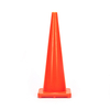 RC900A-2 ECONOMIC SOLID ORANGE PVC TRAFFIC CONE