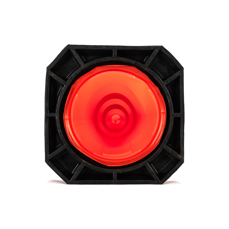 RC750PR-3 30" PE TRAFFIC CONE (RUBBER BASE)