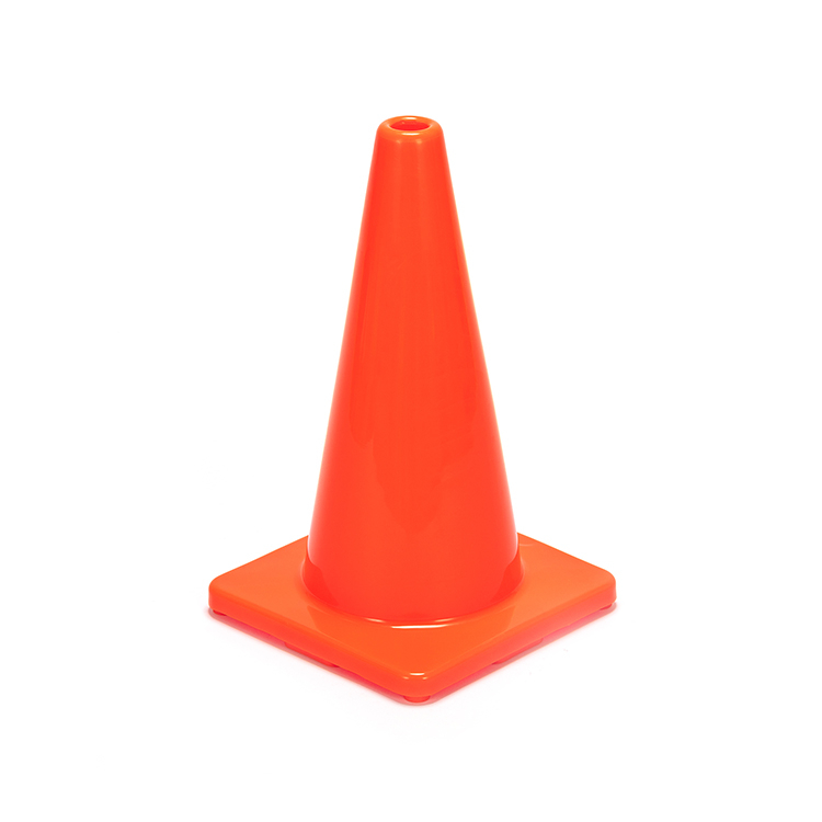 RC450A-1 SOLID ORANGE PVC TRAFFIC CONE