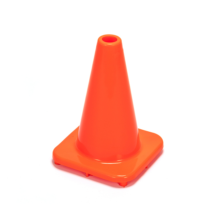 RC300A-1 SOLID ORANGE PVC TRAFFIC CONE