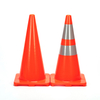 RC700A-1 SOLID ORANGE PVC TRAFFIC CONE