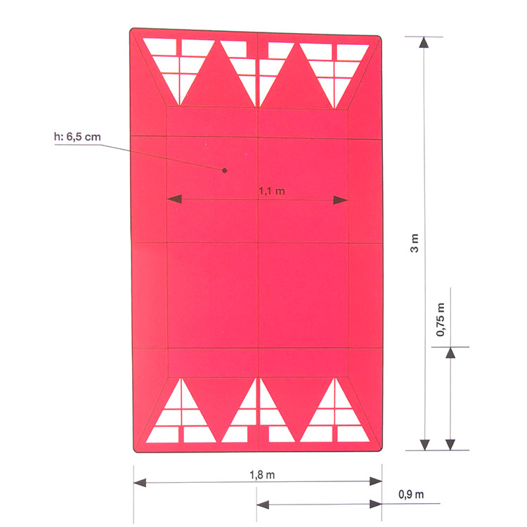 SC3000 RUBBER SPEED CUSHION 