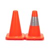 RC300A-1 SOLID ORANGE PVC TRAFFIC CONE