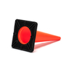 RC700C-5 HEAVY DUTY BLACK BASE PVC TRAFFIC CONE - AMERICAN STD