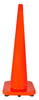 RC900D-3 36" SOLID FLOWING ORANGE PVC TRAFFIC CONE